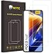 Produktbild WFTE [2 Stück] Compatible for Schutzfolie für Xiaomi Poco F4 GT 5G/Poco F3 GT Panzerglas Schutzfolie 9H Härte,Anti-Bläschen Schutzfolie Displayschutzfolien