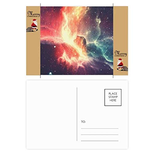 Cartes postales nébuleuse bleu pour écrire à vos proches