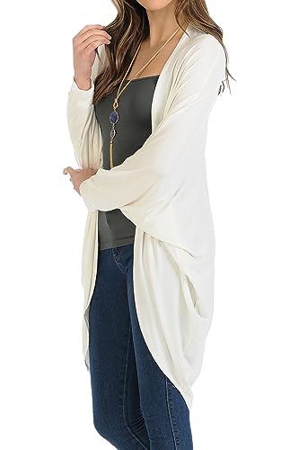 Image of iconic luxe Women's Jersey Batwing Sleeve Cardigan