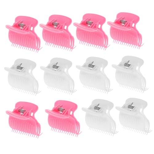 DEARMAMY 12piezas Pinzas Para Rulos Calientes Pinzas Cabello Para Niñas Equipo De Peluquería Para Peinar Secciones Del Cabello Para Rizadores De Pelo Pequeños Medianos y Grandes DEARMAMY 12piezas Pinzas Para Rulos Calientes Pinzas Cabello Para Niñas Equipo De Peluquería Para Peinar Secciones Del Cabello Para Rizadores De Pelo Pequeños Medianos y Grandes