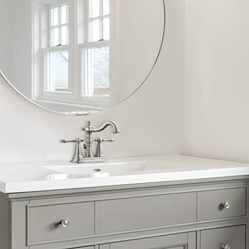 Design House 523290 Oakmont 4-Inch Lavatory Faucet, Satin Nickel Finish #TOP1
