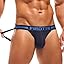 Striped Waistband-navy