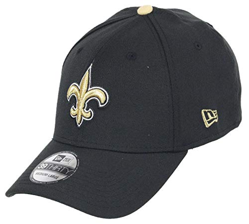 New Era New Orleans Saints NFL Core Edition 39Thirty Stretch Cap - M-L