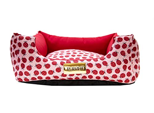 Luppet Cama Luxo Para Cachorro Pequeno Médio Porte Até 12Kg Verme...