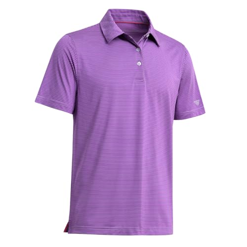 条纹高尔夫Polo