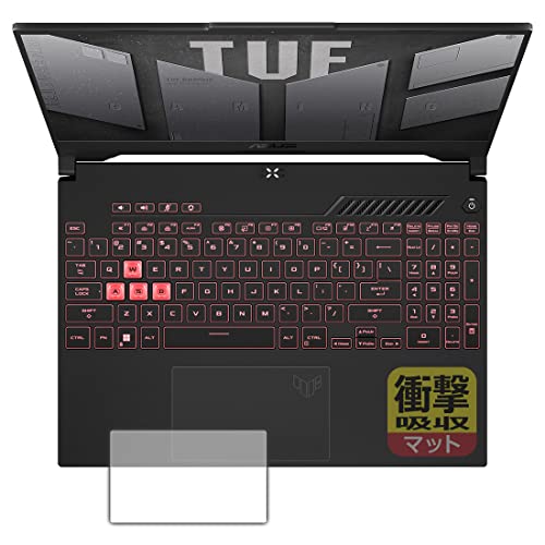 PDA�H�[ ASUS TUF Gaming A15 (2022) FA507RM�Ή� �Ռ��z��[���˒ጸ] �ی� �t�B���� [�^�b�`�p�b�h�p] �ϏՌ� ���{��
