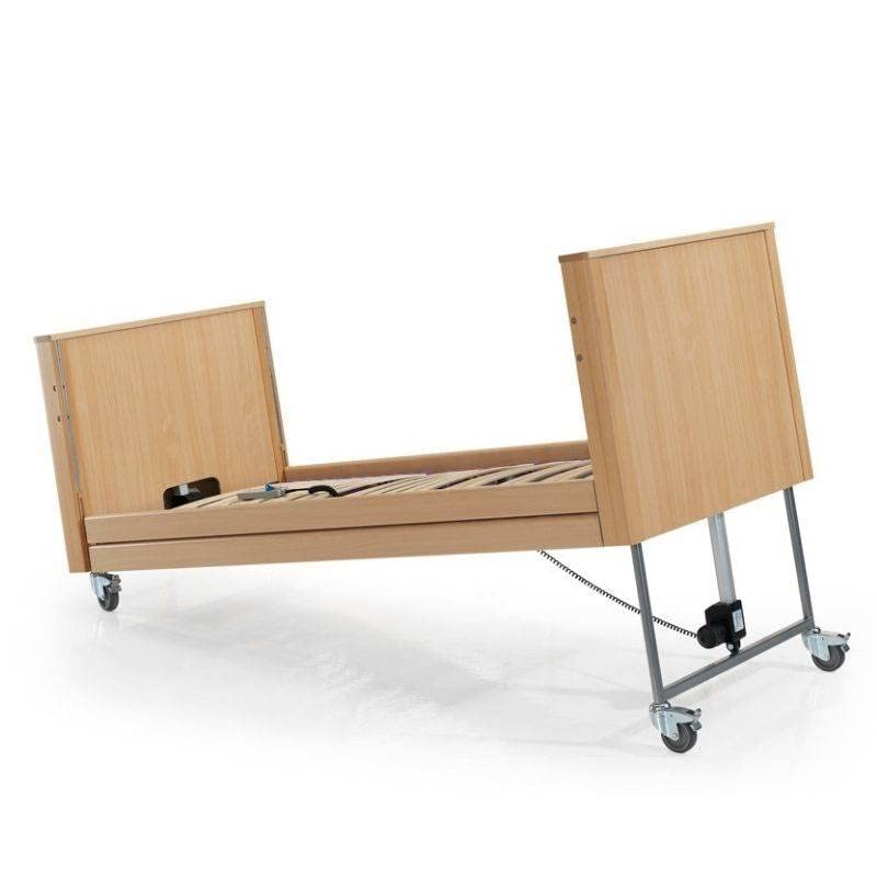 VentaDeColchones – Cama Articulada asistencial para Personas con Alzheimer. Incluye somier, elevación por columnas y cabecero, piecero y barandillas. Medida 90 x 190 cm. con Subida y Montaje