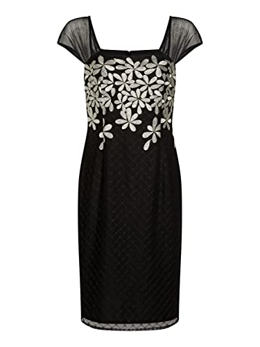 Image of Adrianna Papell Women's Floral Embroidery Sheath Dress