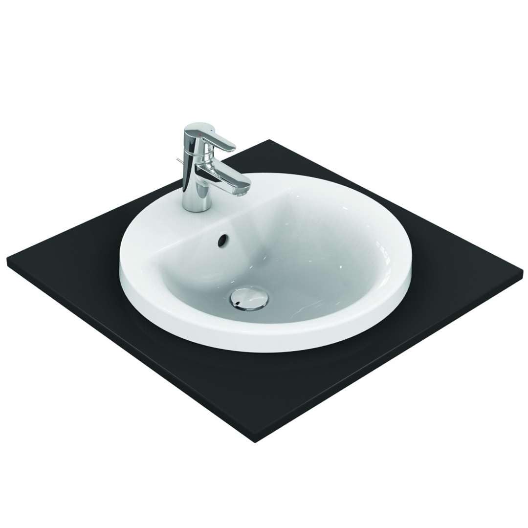 Ideal Standard - Lavabo Encastre Redondo Connect 48Cm (E504201)