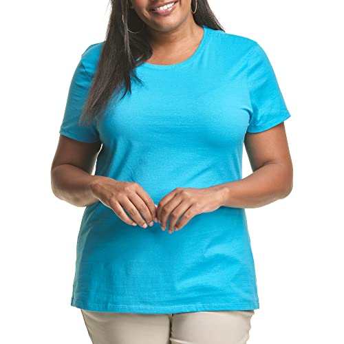 Image of Hanes Women's T-Shirt - Just My Size Cotton Tee - Plus Size Tee