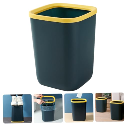 Caneca de basura cuadrada de plástico resistente miniatura 2