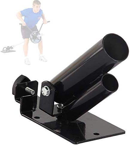 HAIT T Bar Row Landmine Grappler, Black T-Bar Row Insert, 360 Degree Swivel Rotation Barbell, Total Upper Body Workouts - Shoulders and Back Exercise