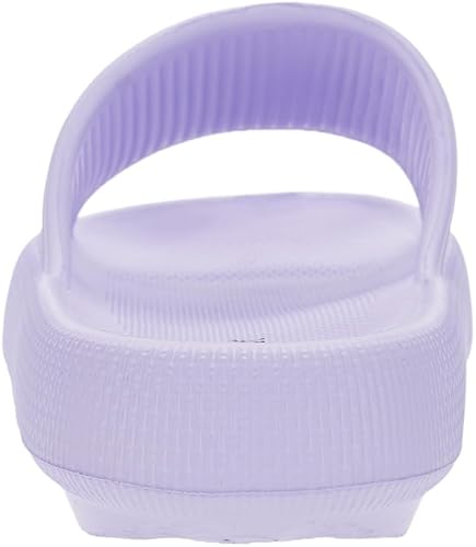 image for BRONAX Slides for Women Pillow Slippers Lavender Non slip Soft House H