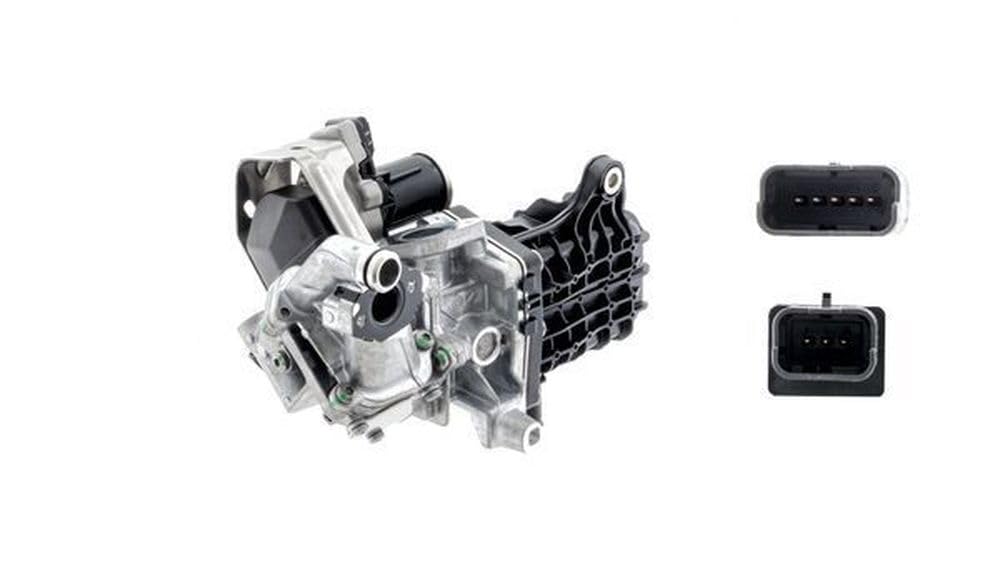 MAHLE Kühler, Abgasrückführung CE4000P | Compatible con: CITROËN C4 GRAND PICASSO II, C4 PICASSO II, C5 III, C5 III Break, DS4, DS5, JUMPER II Bus