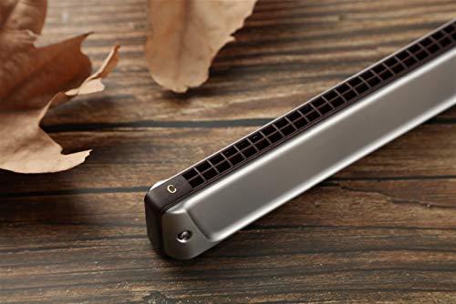 JUN-STORE SENMIIAO-TH Professinal 2420 Tremolo Harmonica (Color : Multi) - Les Beatles, Paul McCartney, John Lennon, RIngo Starr, George Harrison JUN-STORE SENMIIAO-TH Professinal 2420 Tremolo Harmonica (Color : Multi) – Image 5