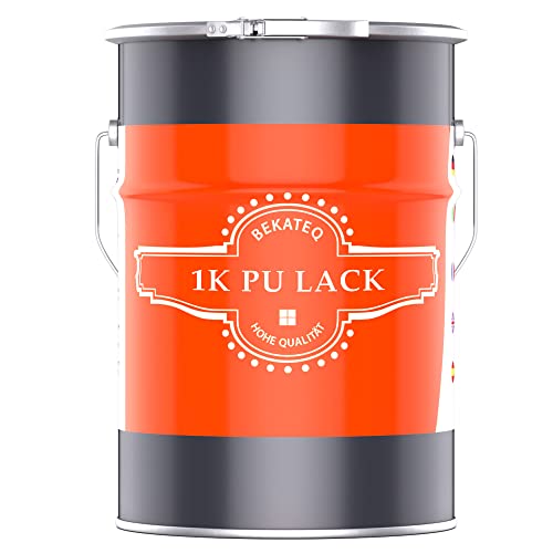 BEKATEQ 1K PU Klarlack LS-150 Holzlack glänzend Treppen Parkett Boote - Farblos - 2,5L