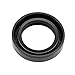 uxcell Oil Seal, TC 30mm x 45mm x 10mm Nitrile Rubber Cover Double Lip with Spring for Bearing Shaft, Black Pack of 1