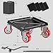 Furniture Dolly - Heavy Duty Furniture Movers with 5 Wheels Furniture Gliders Lift Mover Tool Set for Moving Heavy Furniture and Appliances 360° Rotatable and Lockable