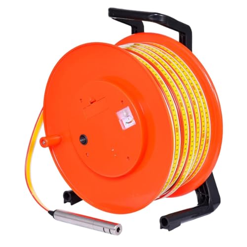 Jauge de niveau d'eau portable avec voyant et affichage de crête 50m