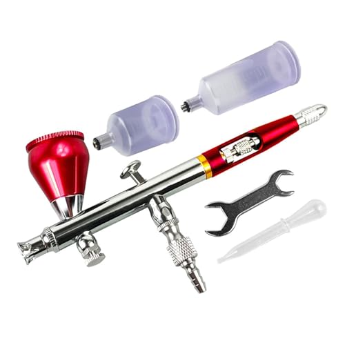 DOUDINGMAO Aerógrafos multifunción de 0,3 mm, aerógrafos de alta precisión con multip para pintura detallada en pasatiempos y agarre automático