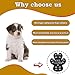 VALFRID Dog Paw Protector Anti-Slip Grips to Keeps Dogs from Slipping On Hardwood Floors,Disposable Self Adhesive Resistant Dog Shoes Booties Socks Replacement M 24 Pieces