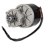 Este es un motor de reducción de engranajes, hecho de material de primera calidad, resistente y duradero.