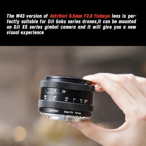 AstrHori 6.5mm F2.0 APS-C 192° Ultra Wide Circular Fisheye Lens Manual Focus Lens for Canon RF mount Mirrorless Cameras EOS EOS R50,R100,R7,R10 - Image 4