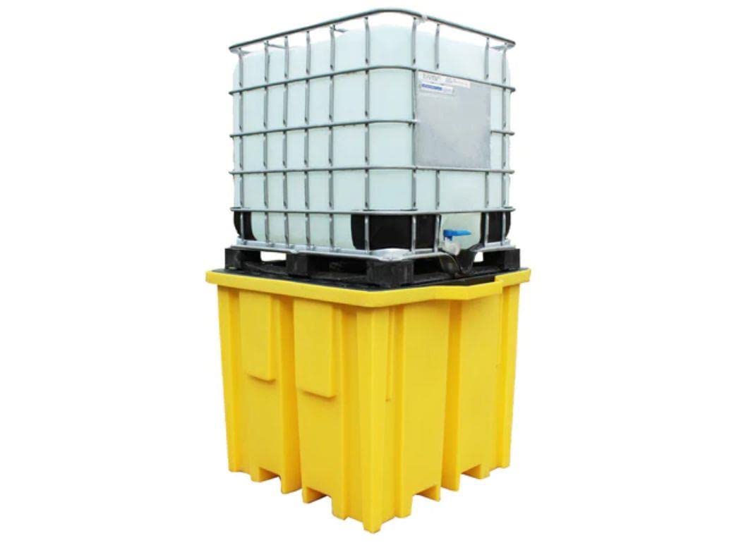 Bund Pallet with 4-way entry suitable for 1 x 1000ltr IBC 1150ltr bund