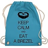 Das mit Statement und Brezel verzierte Motiv eignet sich bestens zum Volksfest und ist ein Must-Have für alle Oktoberfest-Besucher