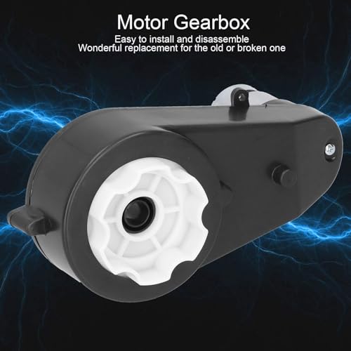 24V 18000RPM 555 Motor Gear Box, Electric Motor Gearbox Accessory for Children Car, Motorcycles - Image 2