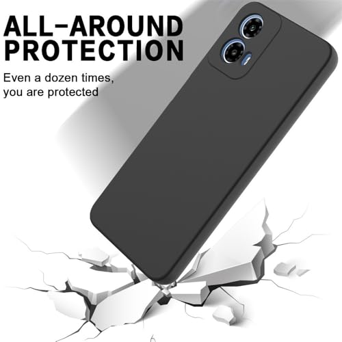 Coque Sony Xperia 10 V 5G 2023 silicone noir sangle anti-chute mains libres - 7