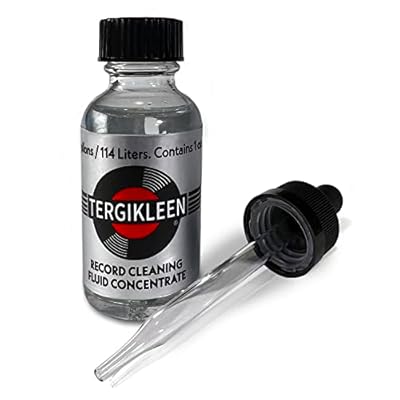 Clean Vintage Vinyl Records Like A Professional Archivist with TergiKleen Tergitol-Based Highly Concentrated Fluid