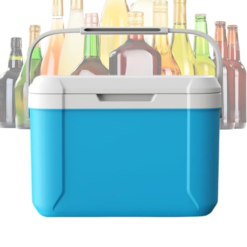 Tragbare Kühlbox - 5,5L Getränkekühler | Isolierte Kühlbox | Kompakte Thermobox Mit Tragegriff, Hält Getränke Kalt, Perfekt Für Outdoor-Aktivitäten, Reisen, Picknick, Camping​