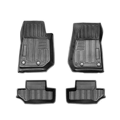 Tapis de pied Jeep Wrangler JK 2007-2017 LHD tapis de sol voiture