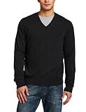 Williamson Men's 100% Cashmere Long Sleeve V Neck Sweater
