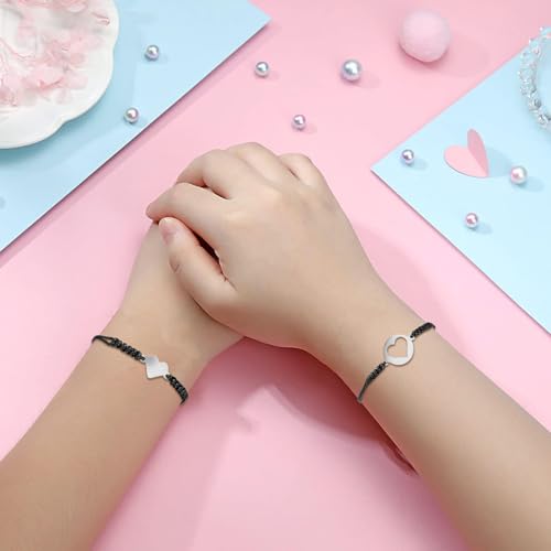 First Day of School Bracelet Back to School Bracelet Mommy and Me Matching Wish Bracelets Set Back to Schools Gifts Stuff Decorations2