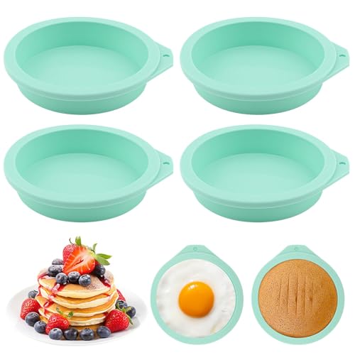 QWLWBU 4Pcs Silicone Egg Bite Molds