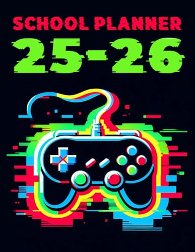 Student Planner 2025-2026 Gaming: With Weekly & Monthly Spreads, To-Do List, Habit Tracker & Homework Organizer for Middle and High School Students | ... for Video Games Lovers in Back to School image 2