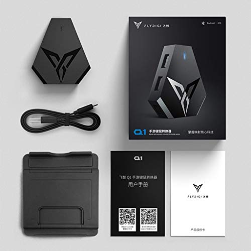 Preisvergleich Produktbild Ontracker Flydigi Q1 Mobile Game Tastatur Mauskonverter Drahtlose Bluetooth-Verbindung
