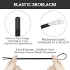 Endoto 2 Pairs Elastic Shoelaces for ON Cloud 5 & 6 No Tie Replacements Shoes Laces Stretchy Bungee Running Training