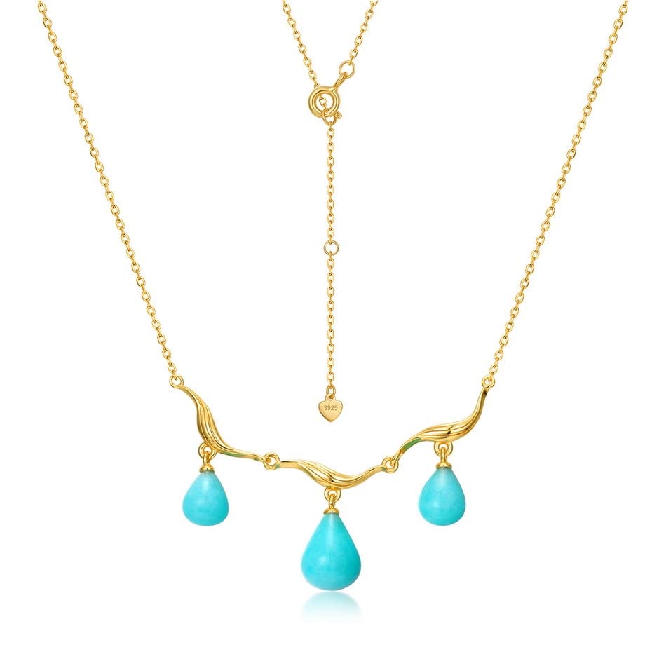 Collier pierres bleues en argent pour sublimer vos tenues d'été