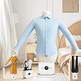 Automatischer tragbarer freihändiger Faltenentferner mit einstellbarer Zeit und Temperatur, schnelles Bügeln in 10-15 Minuten, eingebauter Aromatherapie-Tank, für Hemden, Hosen, Schuhe