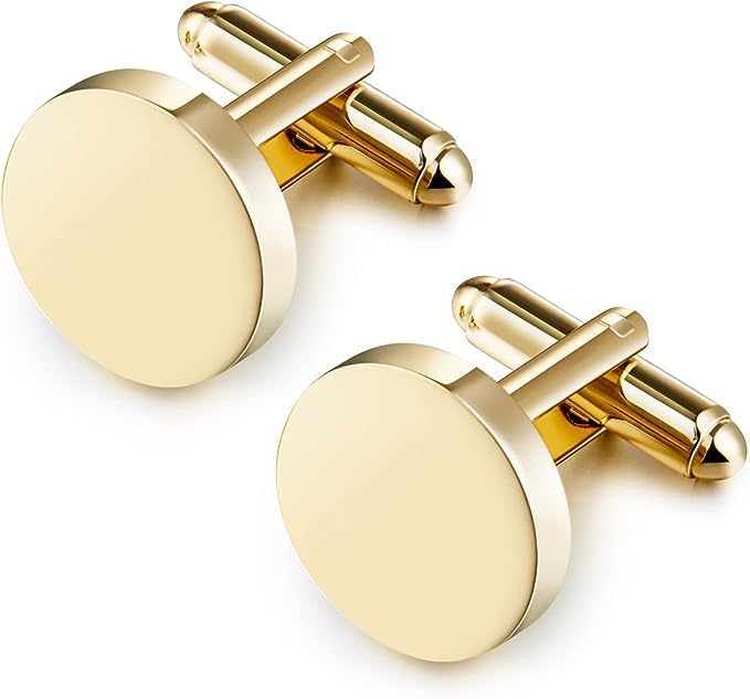 Rovtop Mens Cufflinks and Studs, Tuxedo Shirt Cufflinks and
