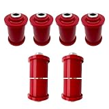 PSB Bushings - Kompletter Polyurethan-Buchsensatz für hintere Feder und oberen Bügel - Kompatibel mit VW Caddy 2004-2020