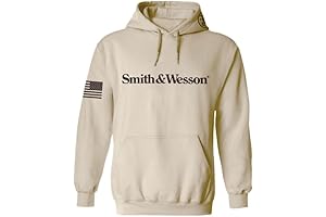 Smith & Wesson Men's Long Sleeve Solid Graphic Hoodie