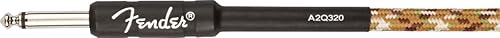 Miniatura 14 de Fender Cable de instrumento original de 18.6 pies, recto, negro, 1 paquete