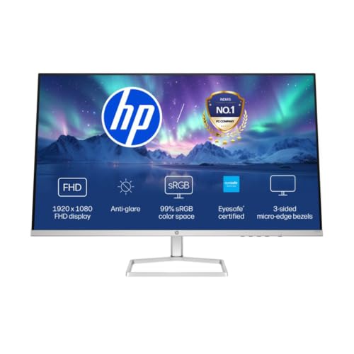 Image of HP Series 5 31.5 inch FHD Monitor - 532sf, 31.5inch(80cm),FHD (1920 x 1080),300 Nits,Anti-Glare, Eye Ease,5.1kg