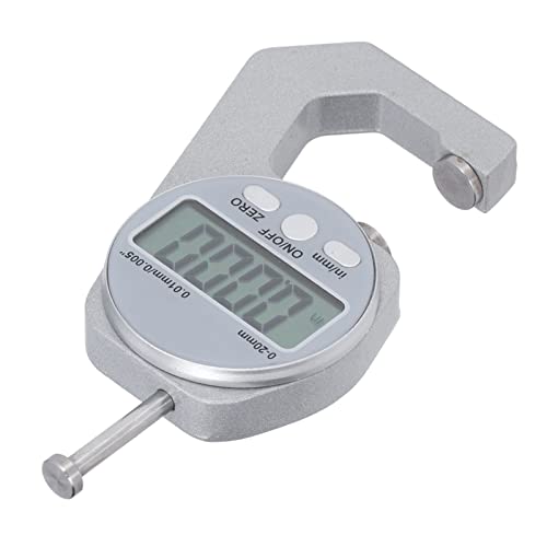 Medidor de espesor digital LCD con rango de 0 a 20 mm para mediciones precisas 6