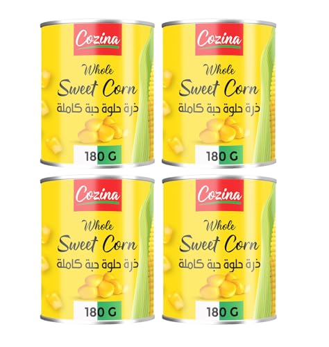 Cozina Canned Sweet Corn 4x180g