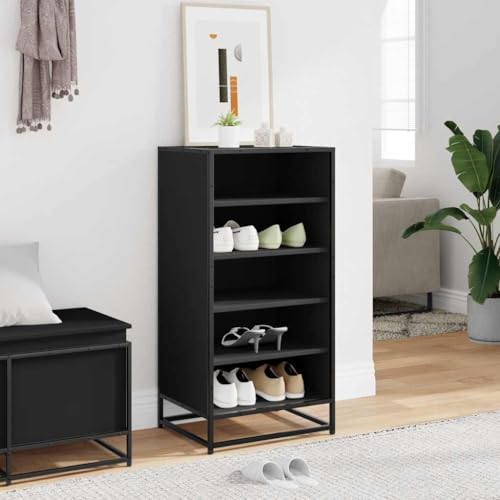 Étagère à chaussures verticale à mailles pour entrée nette